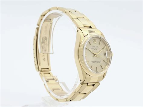 Rolex Oyster Perpetual Date Ref. 6627 – 18k Gold (Circa 1963)